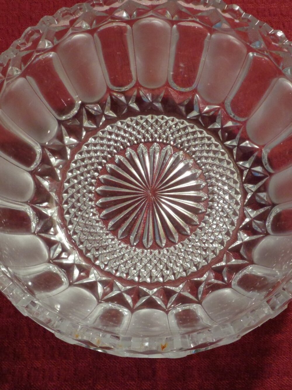 Cut Glass Bowl